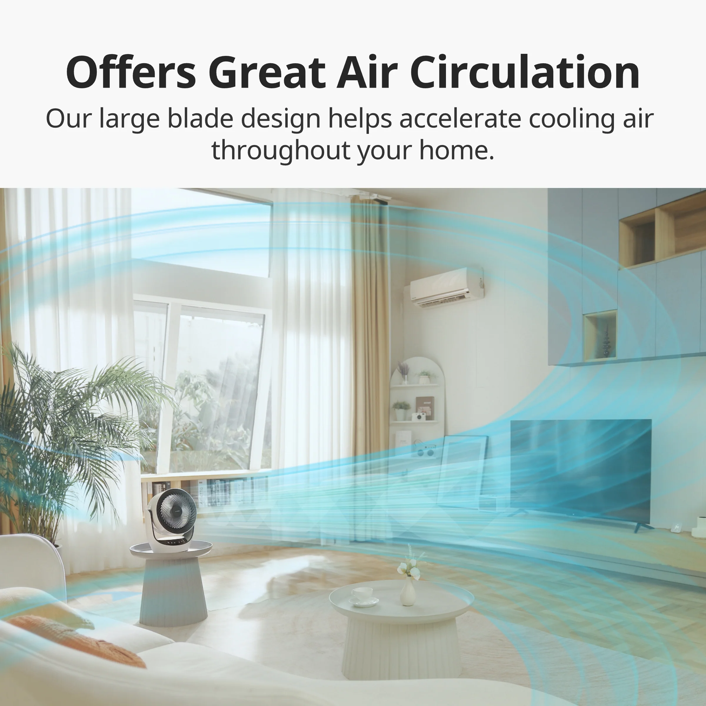 SwitchBot Smart Circulator Fan - Image 4