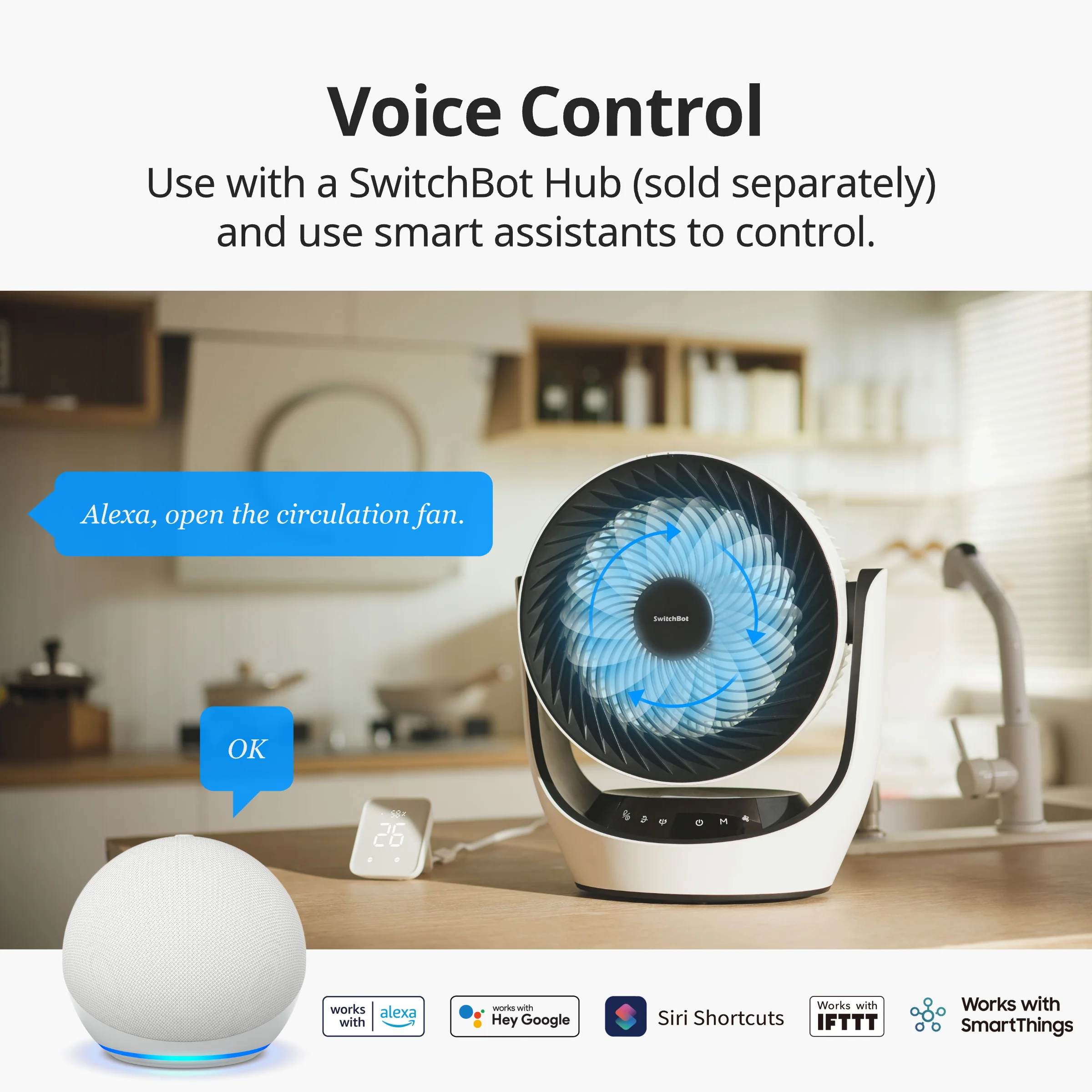 SwitchBot Smart Circulator Fan - Image 8