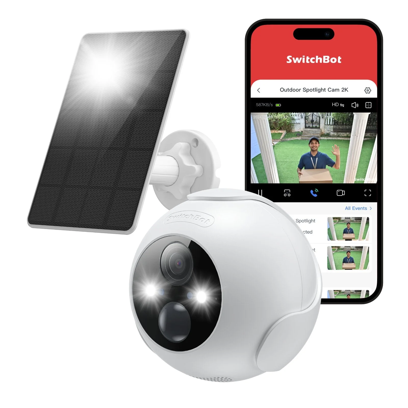 SwitchBot Outdoor Spotlight Cam 2K - Image 11