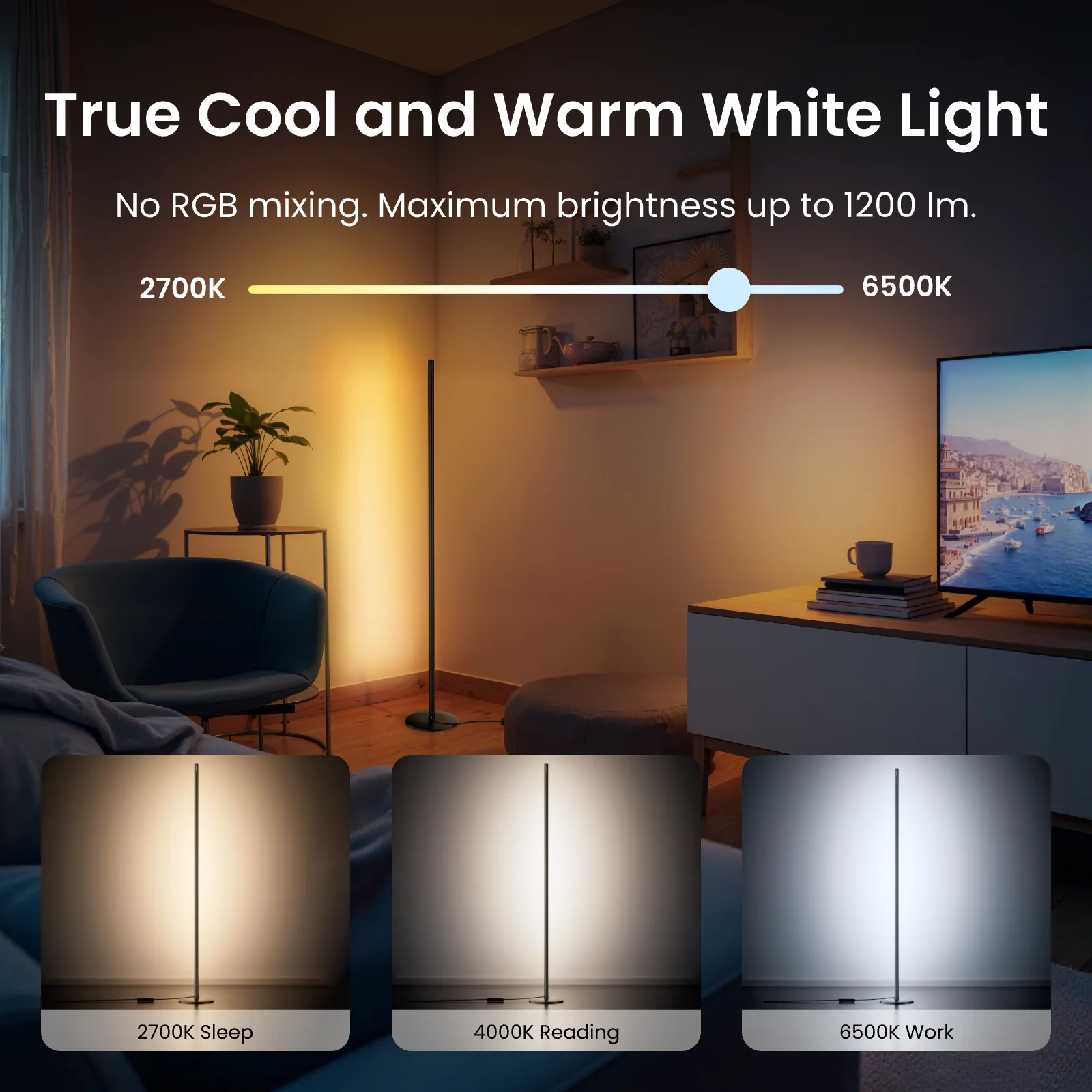 SwitchBot RGBICWW Floor Lamp - Image 6